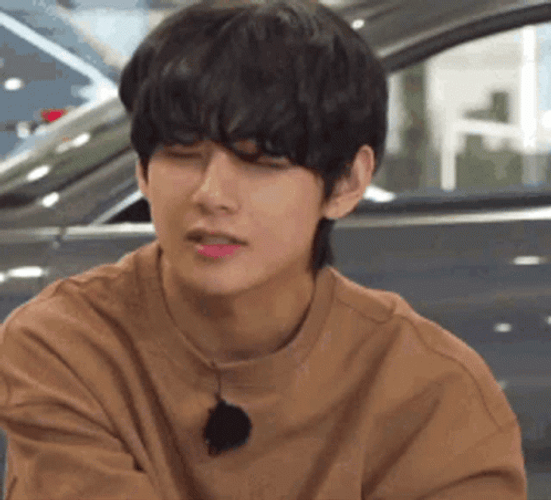 BTS V Facepalm GIF