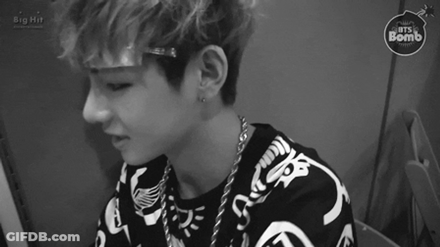 Bts V Kim Taehyung Bandana Bangtan GIF