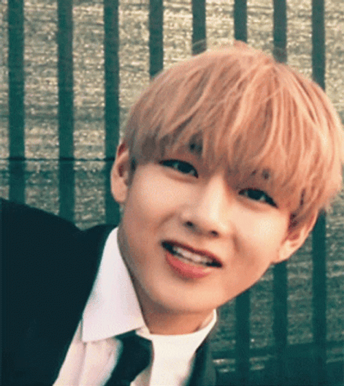 Bts V Kim Taehyung Cute Wink GIF
