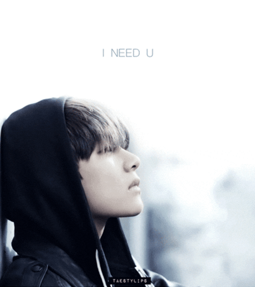 Bts V Kim Taehyung Hood GIF