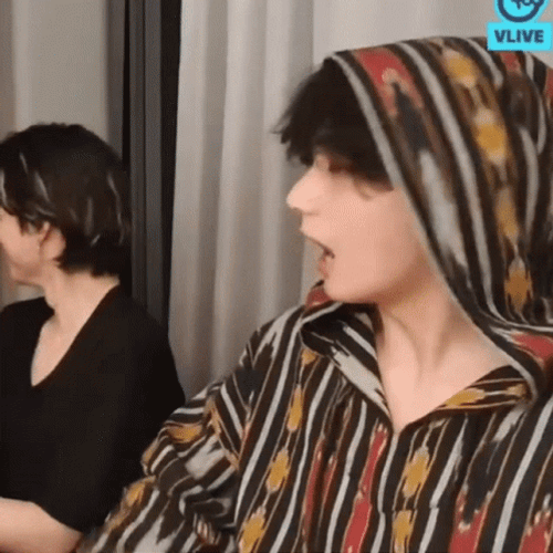 Bts V Kim Taehyung Shocked GIF