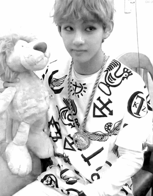 Bts V Kim Taehyung Stuff Toy GIF