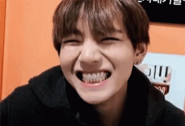 BTS V Smile GIF