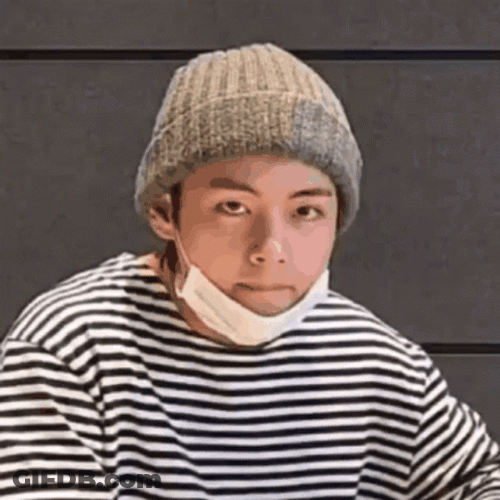 BTS V Winking GIF
