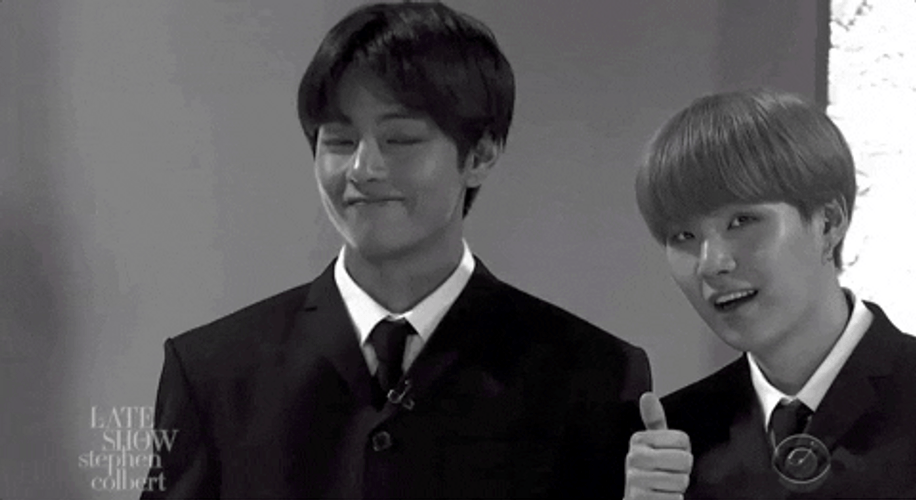 Bts V With Park Ji-Min GIF
