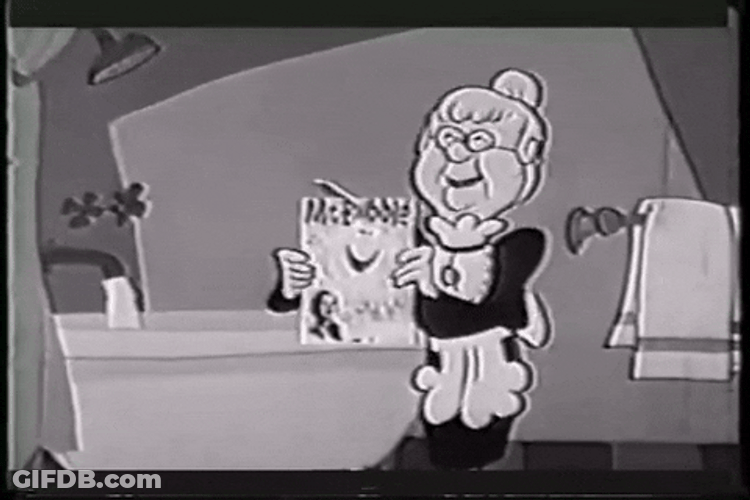Bubble Bath Commercial Ads Animation GIF