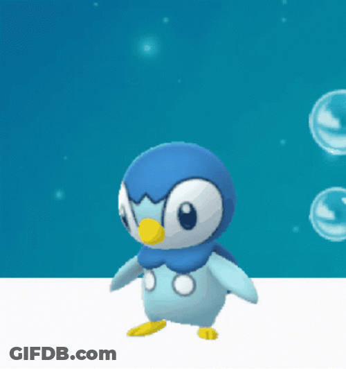 Bubble Boy Piplup GIF