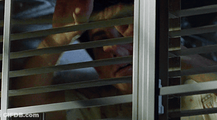 Bubble Boy Seeing In The Window GIF