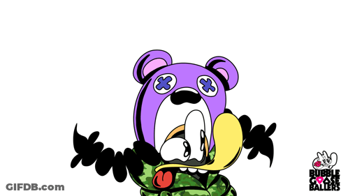 Bubble Goose Ballers Cartoon GIF