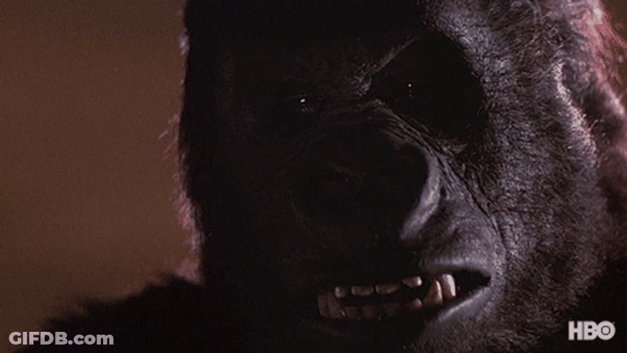 Bubble Guts King Kong Is Hurt GIF