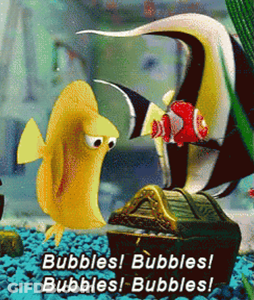 Bubbles Finding Nemo GIF