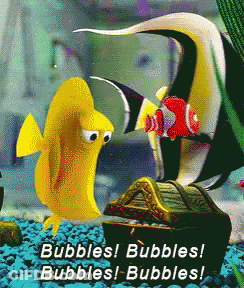 Bubbles Finding Nemo GIF