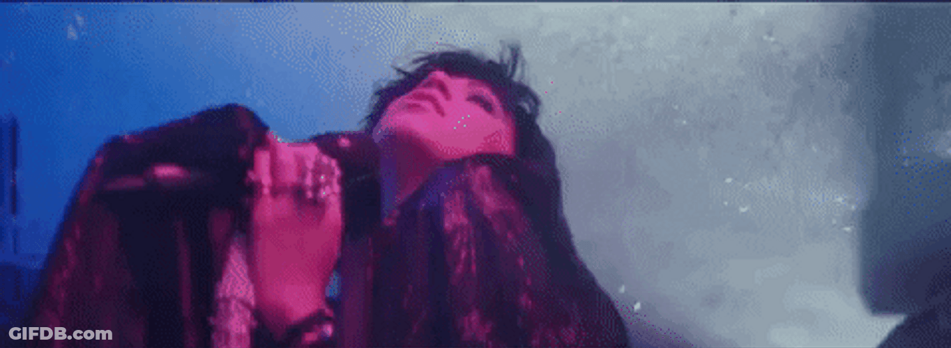 Bubbles In Music Video GIF