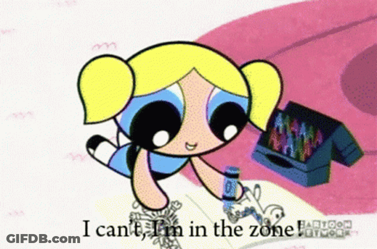 Bubbles In The Zone Coloring GIF