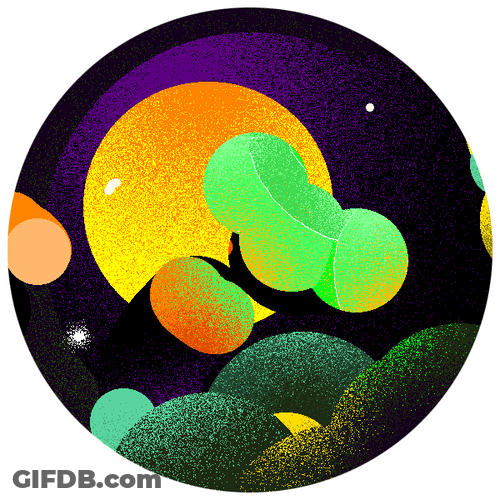 Bubbly Art Animation GIF