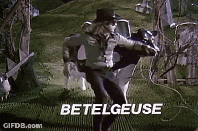 Bubbly Dancing Beetlejuice Meme GIF