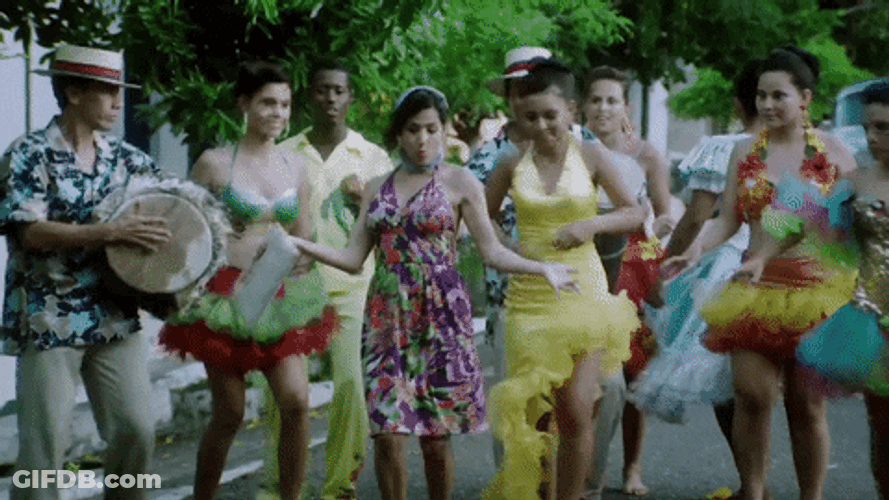 Bubbly Mexican Dancing On The Street GIF