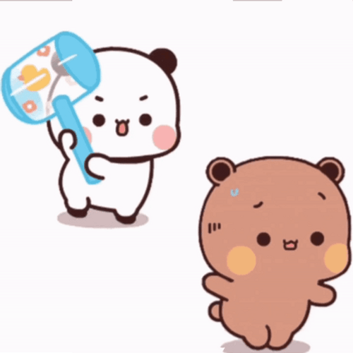Bubu Chasing Dudu GIF
