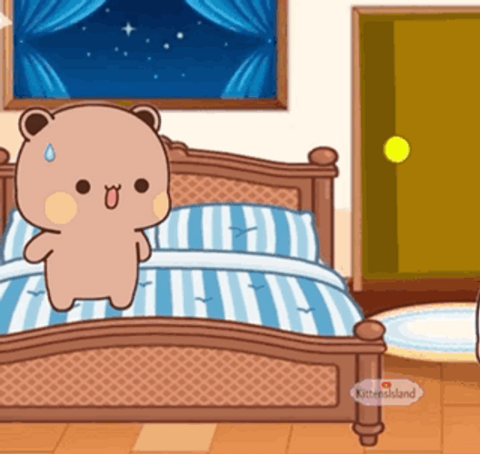 Bubu Dudu Bed Cuddles GIF