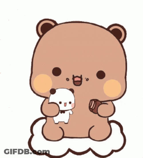 Bubu Dudu Eating Together GIF