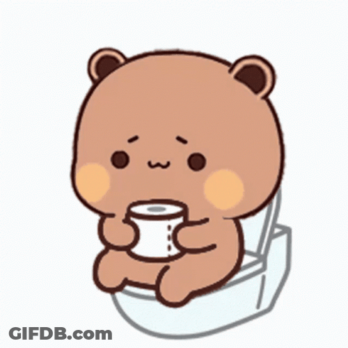 Bubu Dudu Is Pooping GIF