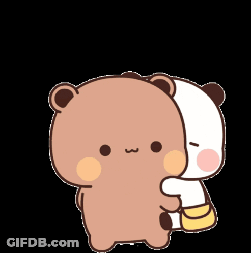 Bubu Sleeping Dudu Carry GIF