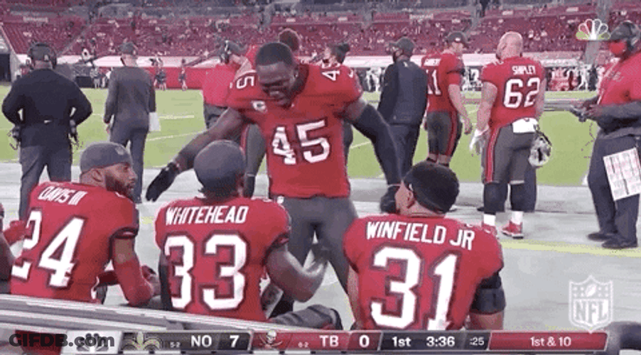Buccaneers Devin White Dancing With Jordan Whitehead GIF