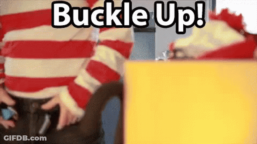 Buckle Up Belt GIF