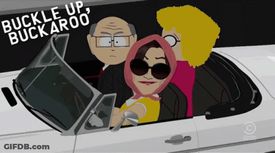 Buckle Up Buckaroo GIF