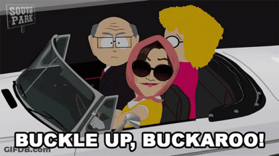 Buckle Up Buckaroo GIF