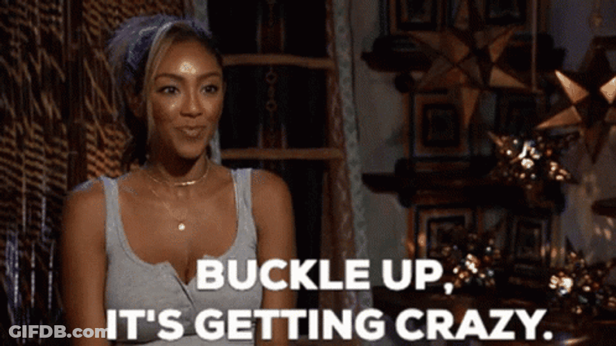 Buckle Up It's Getting Crazy GIF