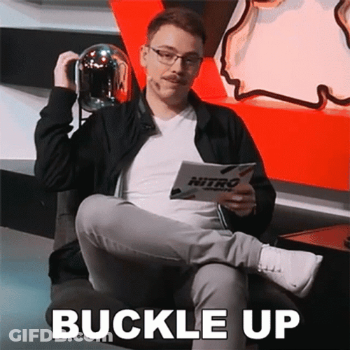 Buckle Up Nitro Host GIF