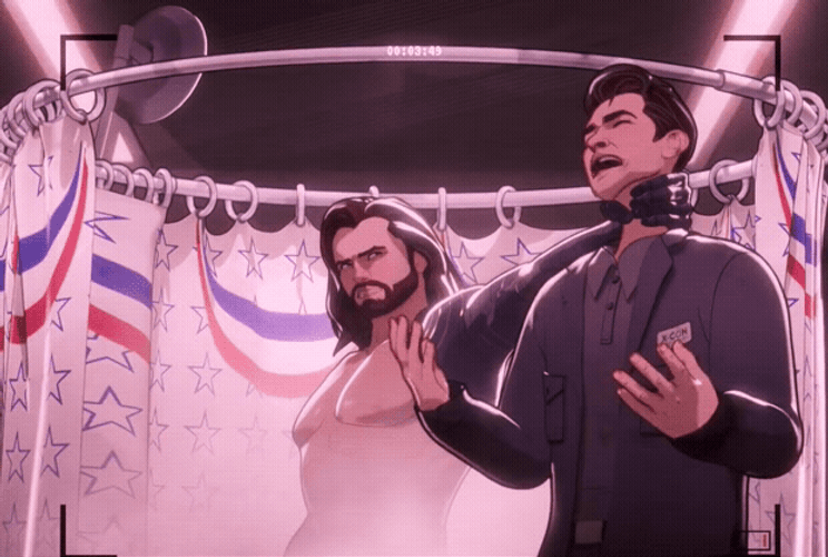 Bucky Barnes MCU Cartoon GIF