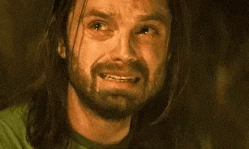 Bucky Barnes Ugly Crying GIF