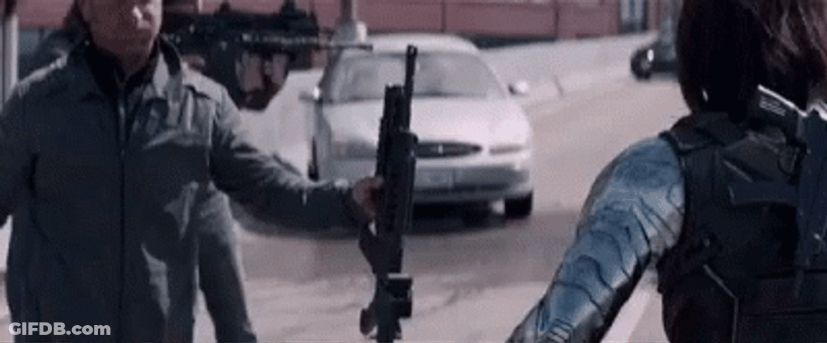 Bucky Barnes Winter Soldier Journey GIF