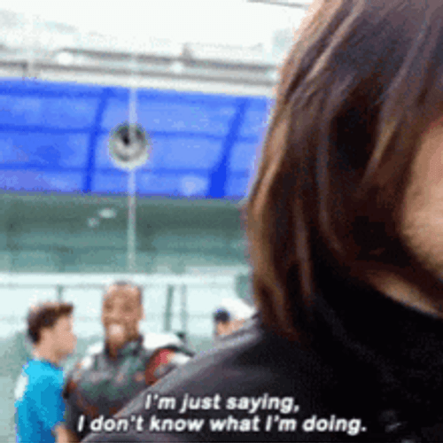 Bucky Don't Know What To Do GIF