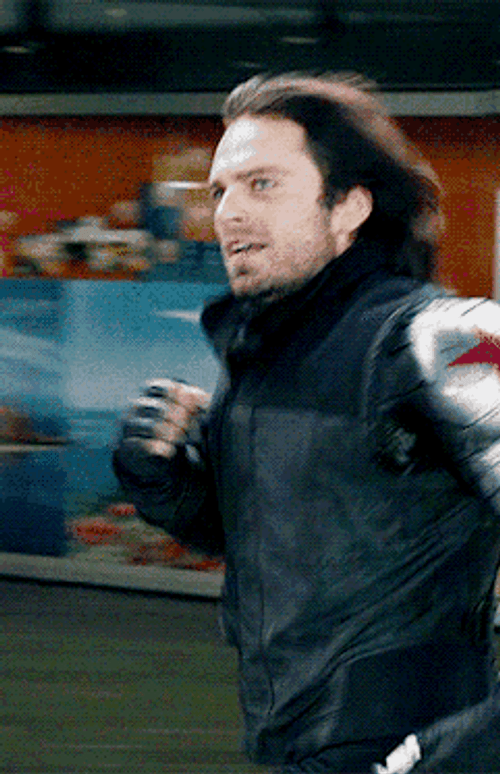 Bucky Running Fast GIF
