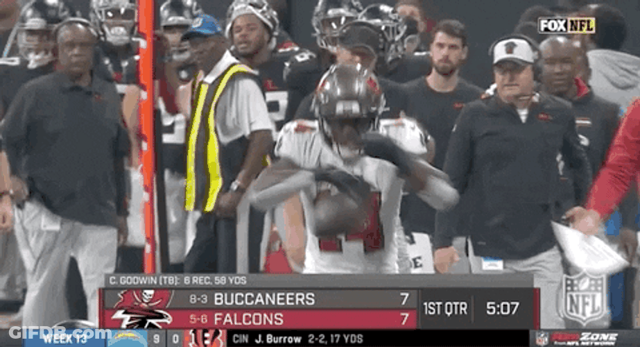 Bucs Chris Godwin Being Fierce Walking GIF
