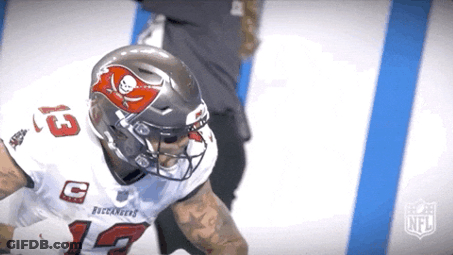 Bucs Mike Evans In Slow Motion GIF