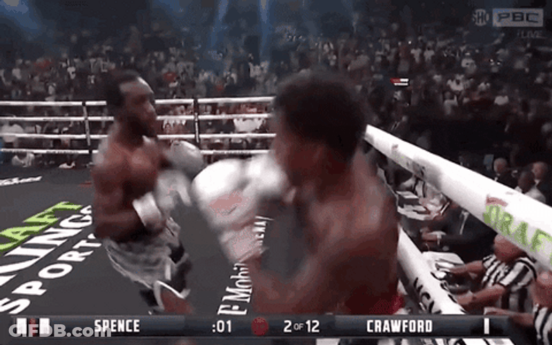 Bud Crawford Beat Errol Spence GIF
