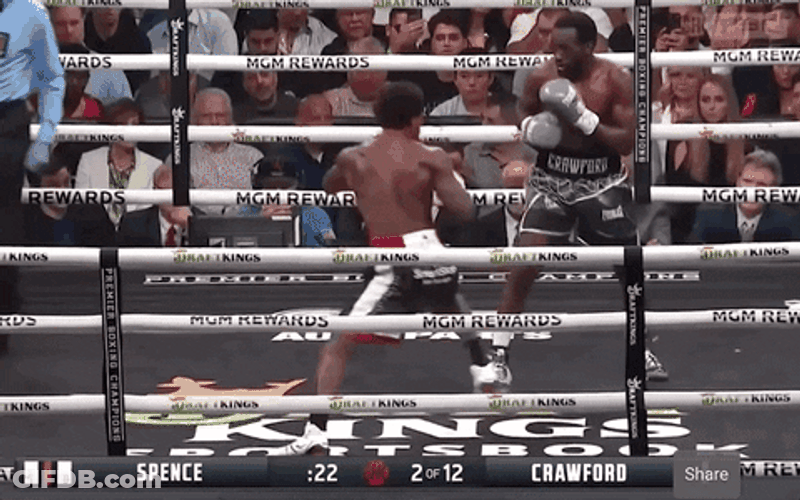 Bud Crawford Knockdown Errol Spence GIF