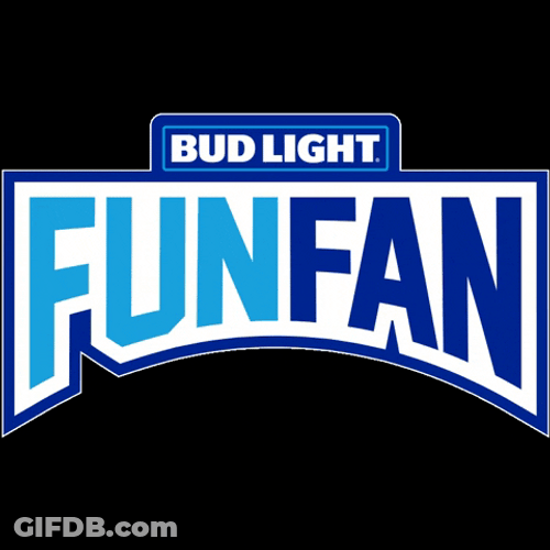 Bud Light Crawford Fun Fan GIF