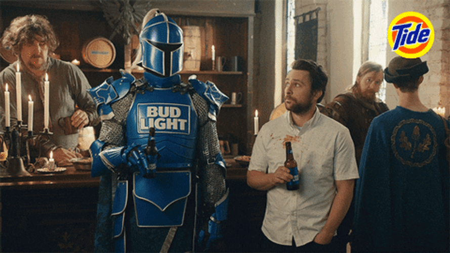 Bud Light Knight Commercial GIF