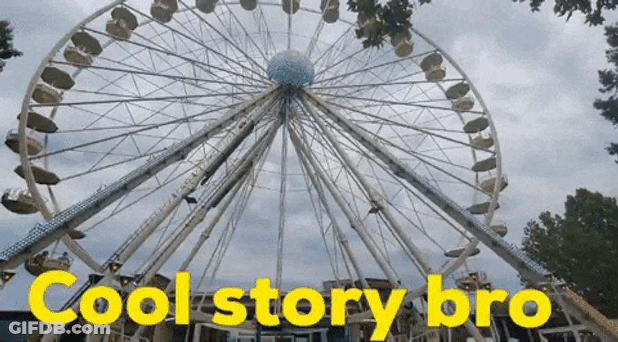 Budapest Hungary Ferris Wheel GIF