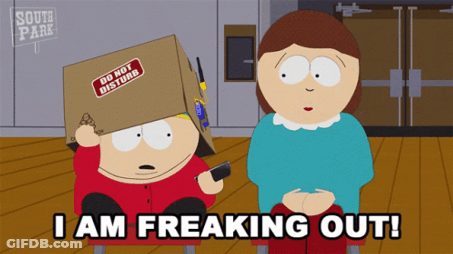 Buddha Box Amusing Freak Out GIF