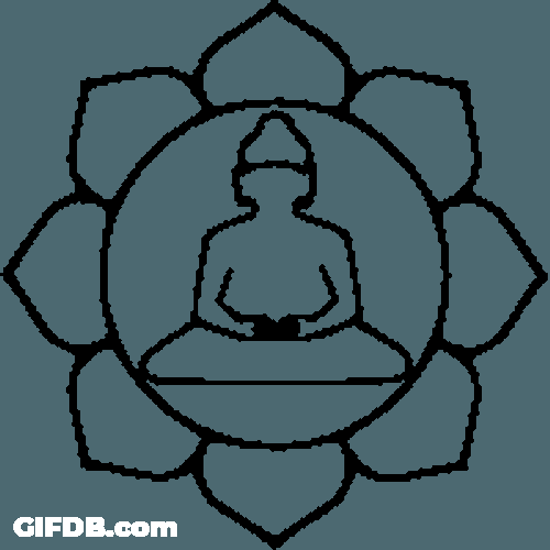 Buddha Image Illustration GIF