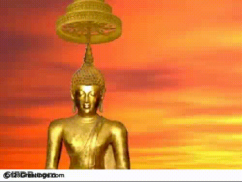 Buddha Lovely Places Bridge GIF
