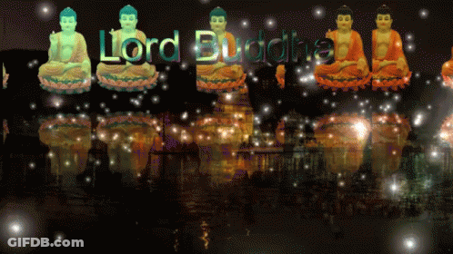 Buddhas Painting Saying Lord Buddha GIF