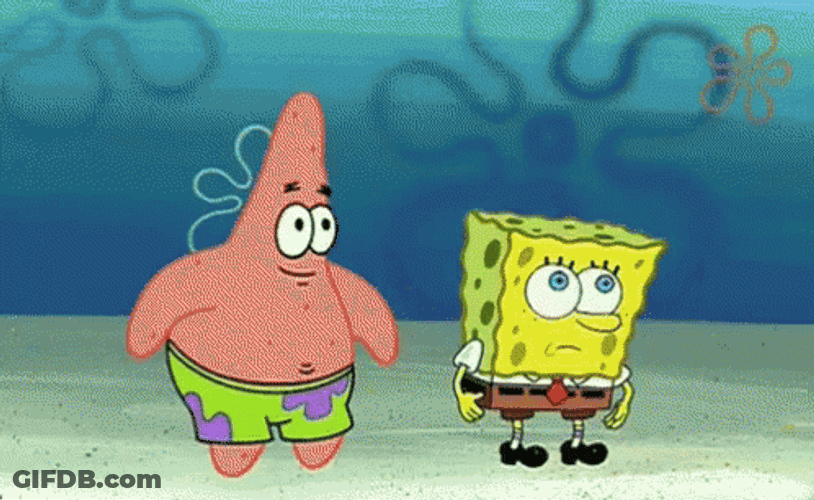 Buddy Patrick And SpongeBob GIF