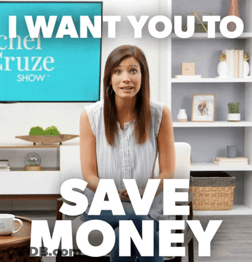 Budget Adviser Wants You To Save Money GIF